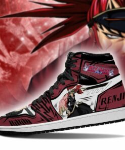 Renji Bleach Anime Sneakers Fan Gift Idea MN05 - 3 - GearAnime