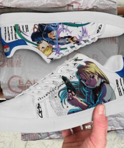 Riza Hawkeye Skate Shoes Fullmetal Alchemist Custom Anime Shoes PN10 - 2 - GearAnime
