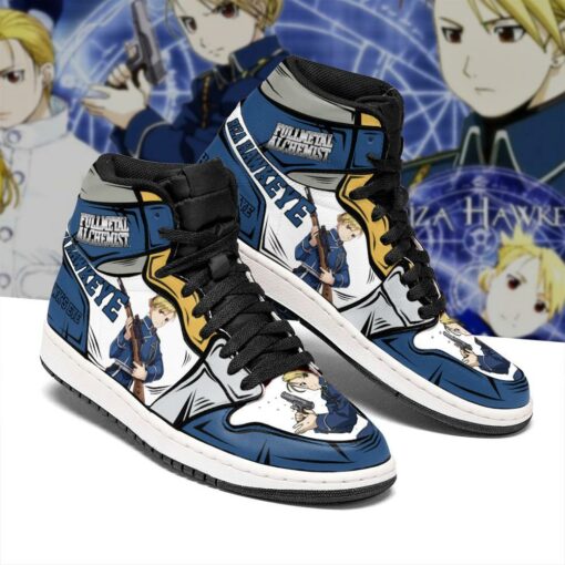 Riza Hawkeye Fullmetal Alchemist Sneakers Anime Custom Shoes - 2 - GearAnime