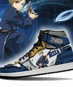Riza Hawkeye Fullmetal Alchemist Sneakers Anime Custom Shoes - 3 - GearAnime