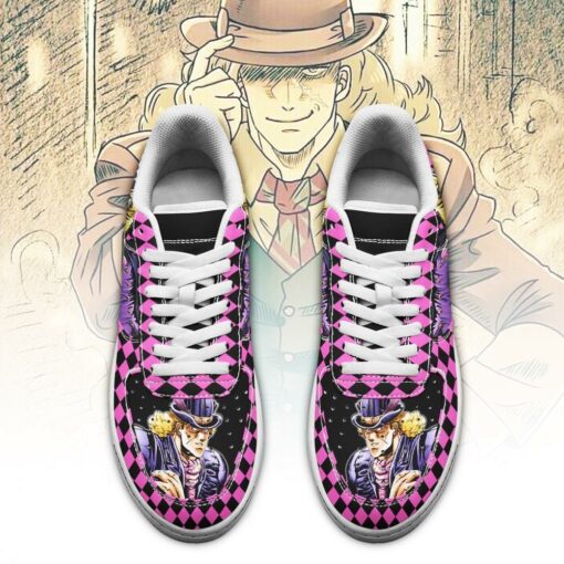 Robert E. O. Speedwagon Sneakers JoJo Anime Shoes Fan Gift Idea PT06 - 2 - GearAnime