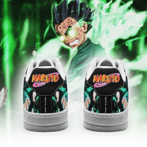 Rock Lee Sneakers Custom Naruto Anime Shoes Leather - 3 - GearAnime