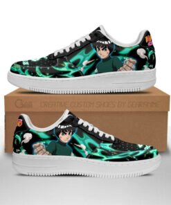 Rock Lee Sneakers Custom Naruto Anime Shoes Leather - 1 - GearAnime
