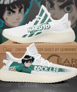Rock Lee Shoes Naruto Custom Anime Sneakers TT10 - 1 - GearAnime