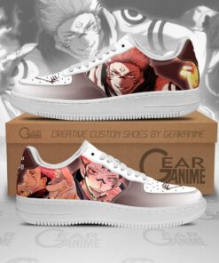 Jujutsu Kaisen Ryoumen Sukuna Air Sneakers Custom Anime Shoes - 1 - GearAnime