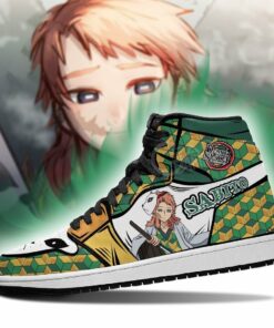 Sabito Shoes Boots Demon Slayer Anime Sneakers Fan Gift Idea - 3 - GearAnime