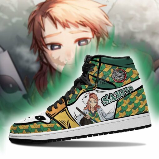 Sabito Shoes Boots Demon Slayer Anime Sneakers Fan Gift Idea - 3 - GearAnime