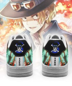Sabo Sneakers Custom One Piece Anime Shoes Fan PT04 - 3 - GearAnime