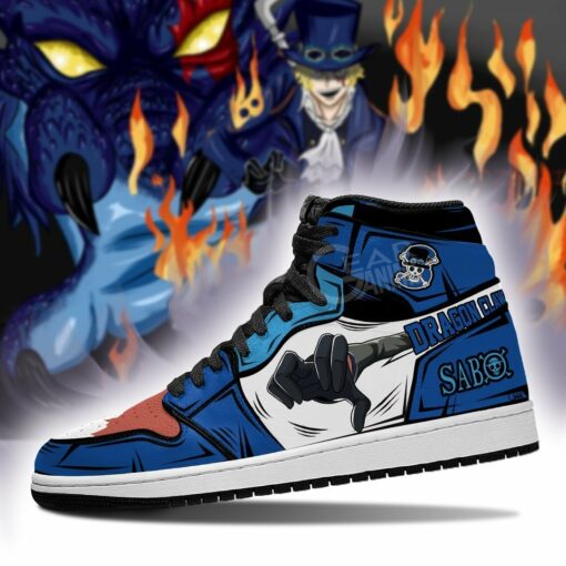 Sabo Dragon Claw Sneakers Skill One Piece Anime Shoes Fan MN06 - 3 - GearAnime