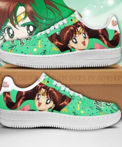 Sailor Jupiter Sneakers Sailor Moon Anime Shoes Fan Gift PT04 - 1 - GearAnime