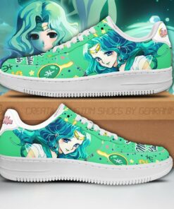 Sailor Neptune Sneakers Sailor Moon Anime Shoes Fan Gift PT04 - 1 - GearAnime