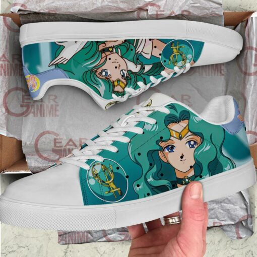 Sailor Neptune Skate Shoes Sailor Moon Anime Custom Shoes PN10 - 2 - GearAnime