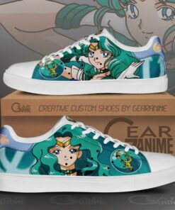 Sailor Neptune Skate Shoes Sailor Moon Anime Custom Shoes PN10 - 1 - GearAnime