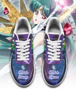 Sailor Pluto Sneakers Sailor Moon Anime Shoes Fan Gift PT04 - 2 - GearAnime