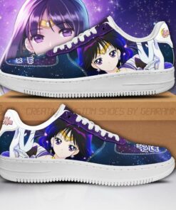 Sailor Saturn Sneakers Sailor Moon Anime Shoes Fan Gift PT04 - 1 - GearAnime