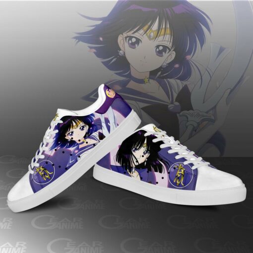 Sailor Saturn Skate Shoes Sailor Moon Anime Custom Shoes PN10 - 3 - GearAnime