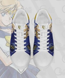 Sailor Uranus Skate Shoes Sailor Moon Anime Custom Shoes PN10 - 4 - GearAnime