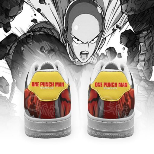 Saitama Sneakers One Punch Man Anime Custom Shoes PT09 - 3 - GearAnime