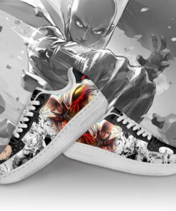 Saitama One Punch Man Sneakers Anime Custom Shoes - 3 - GearAnime