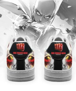 Saitama One Punch Man Sneakers Anime Custom Shoes - 4 - GearAnime
