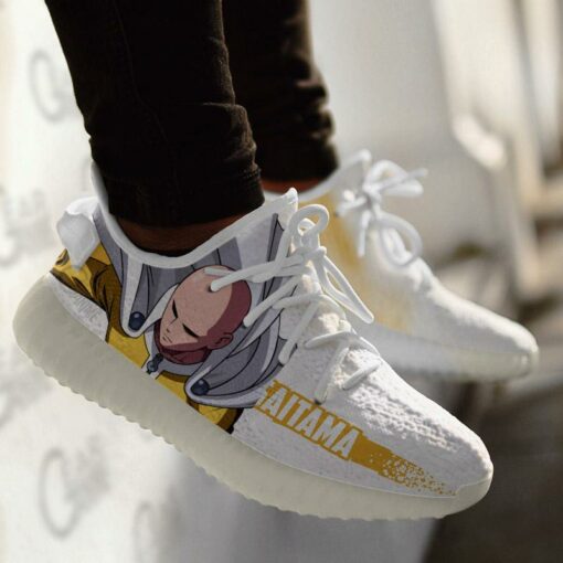 Saitama Shoes Cool One Punch Man Custom Anime Sneakers TT10 - 3 - GearAnime