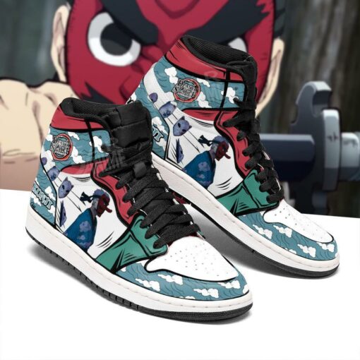 Sakonji Urokodaki Shoes Boots Demon Slayer Anime Sneakers Fan Gift Idea - 2 - GearAnime