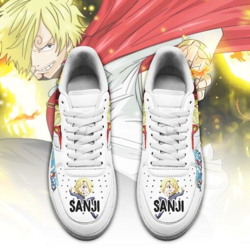 Sanji Sneakers Custom One Piece Anime Shoes Fan PT04 - 2 - GearAnime