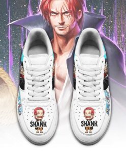 Shank Sneakers Custom One Piece Anime Shoes Fan PT04 - 2 - GearAnime