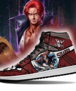 Shank Red Hair Sneakers Yonko One Piece Anime Shoes Fan Gift MN06 - 3 - GearAnime