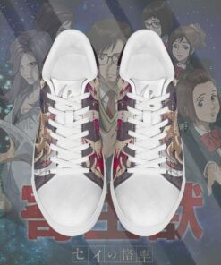 Parasyte Shinichi Izumi Skate Sneakers Horror Anime Shoes PN10 - 4 - GearAnime