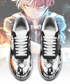 Shoto Todoroki Sneakers Custom My Hero Academia Anime Shoes Fan Gift PT05 - 2 - GearAnime