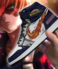 Shoto Todoroki Sneakers My Hero Academia Anime Custom Shoes MN09 - 2 - GearAnime