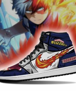 Shoto Todoroki Sneakers Skill My Hero Academia Anime Shoes - 3 - GearAnime