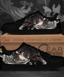 Shouta Aizawa Skate Shoes Black MHA Custom Anime Shoes - 1 - GearAnime