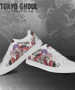 Shuu Tsukiyama Skate Shoes Tokyo Ghoul Custom Anime Shoes PN11 - 3 - GearAnime