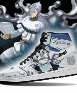 Silver Eagle Nozel Silva Sneakers Black Clover Anime Shoes - 3 - GearAnime