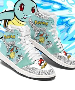 Squirtle Sneakers Cute Pokemon Sneakers Fan PT04 - 2 - GearAnime