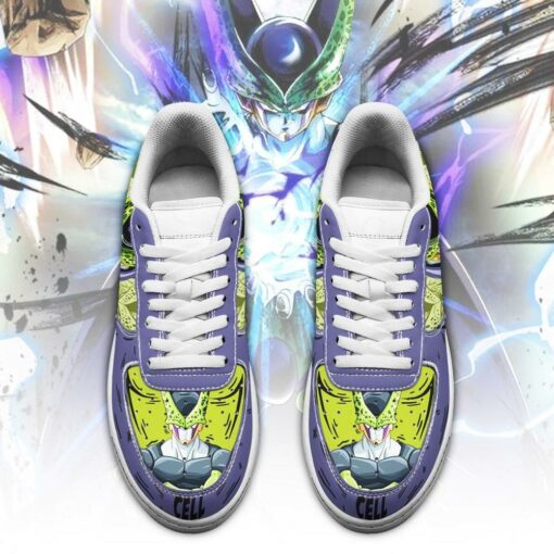 Super Cell Sneakers Custom Dragon Ball Anime Shoes Fan Gift PT05 - 2 - GearAnime