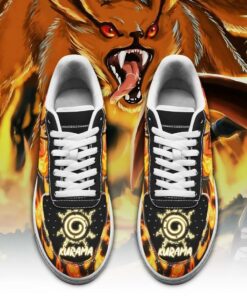 Tailed Beast Kurama Sneakers Custom Naruto Anime Shoes Leather - 2 - GearAnime