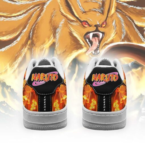 Tailed Beast Kurama Sneakers Custom Naruto Anime Shoes Leather - 3 - GearAnime