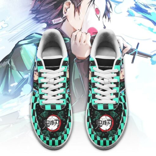 Tanjiro Sneakers Custom Demon Slayer Anime Shoes Fan PT05 - 2 - GearAnime