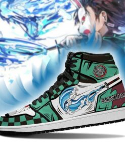 Tanjiro Sneakers Demon Slayer Anime Custom Shoes MN04 - 5 - GearAnime