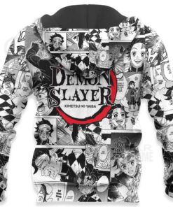 Demon Slayer Tanjiro Hoodie Anime Mix Manga KNY Shirt - 7 - GearAnime