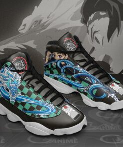 Tanjiro Kamado Sneakers Water Breathing Demon Slayer Shoes MN10 - 3 - GearAnime