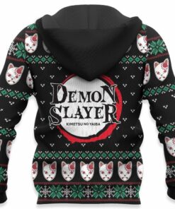 Tanjiro Kamado Ugly Christmas Sweater Demon Slayer Anime Xmas Custom Clothes - 6 - GearAnime