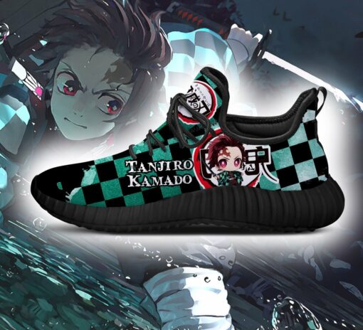 Tanjiro Reze Shoes Costume Demon Slayer Anime Sneakers Fan Gift Idea - 4 - GearAnime