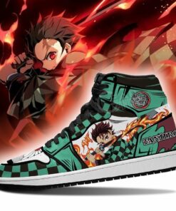 Tanjiro Shoes Boots Skill Sun Breathing Demon Slayer Anime Sneakers Fan - 3 - GearAnime
