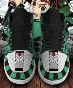Tanjiro Sneaker Boots Water & Fire Demon Slayer Anime Shoes Fan MN06 - 4 - GearAnime