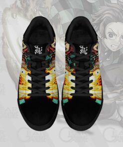 Tanjiro Sun Breathing Skate Shoes Demon Slayer Anime Custom Shoes PN10 - 4 - GearAnime