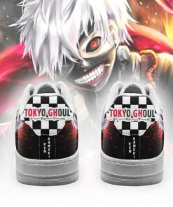 Tokyo Ghoul Kaneki Sneakers Custom Checkerboard Shoes Anime - 3 - GearAnime